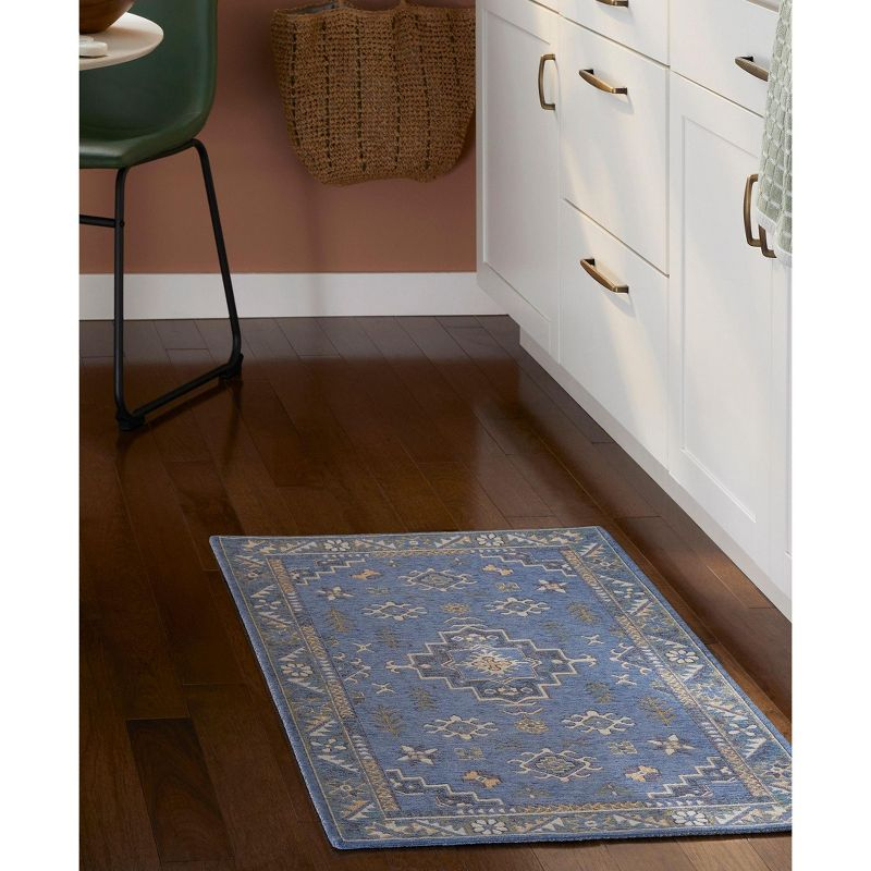 Town & Country Living TOWN & COUNTRY LUXE Livie Everwash Non-Slip Backing Kitchen Mat