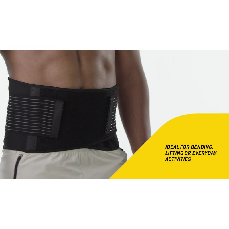 FUTURO Comfort Compression Back Support, Adjustable Deluxe Back Brace - 1pk