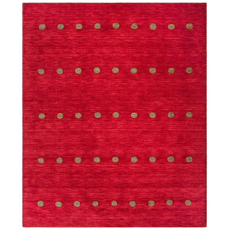 Himalaya HIM590 Handmade Area Rug - 8'x10' - Red - Safavieh