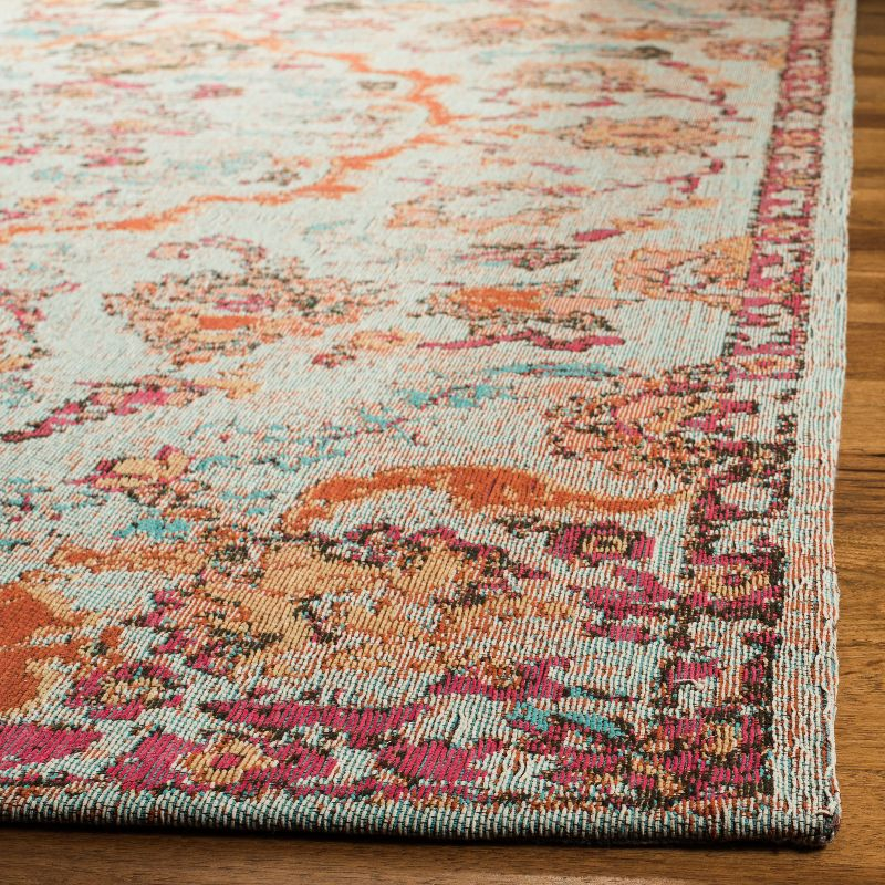 Classic Vintage CLV102 Power Loomed Area Rug - Red/Beige - 6'x9' - Safavieh.