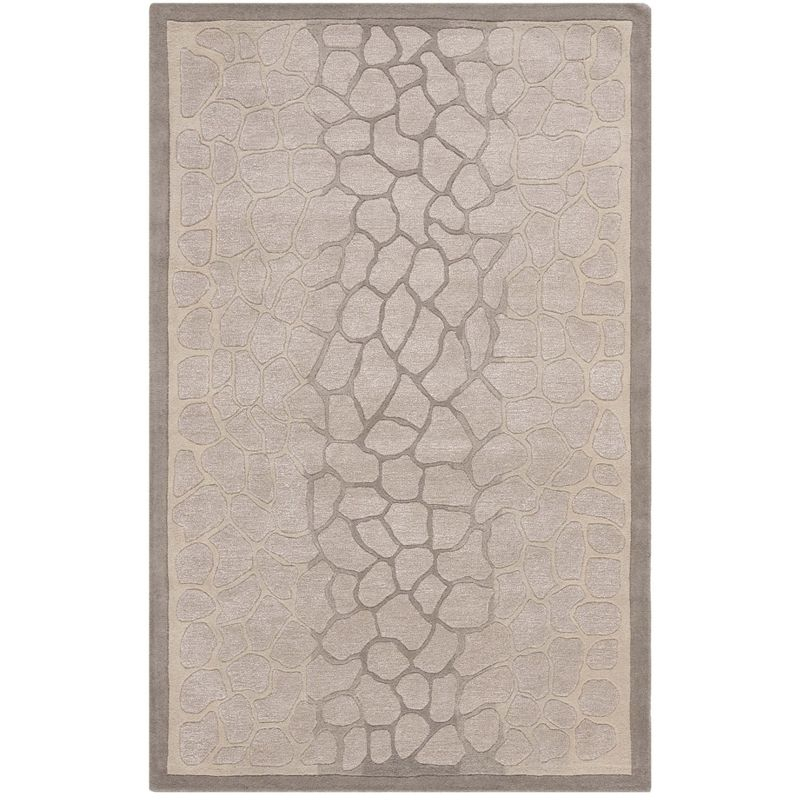 Martha Stewart Arusha - MSR3615 - Indoor Hand Tufted Area Rugs - B Wheat F Bge - 4'x6'