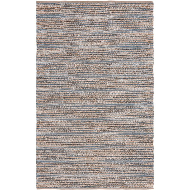 Cape Cod CAP851 Woven Indoor Area Rug - Blue - 4'x6' - Safavieh
