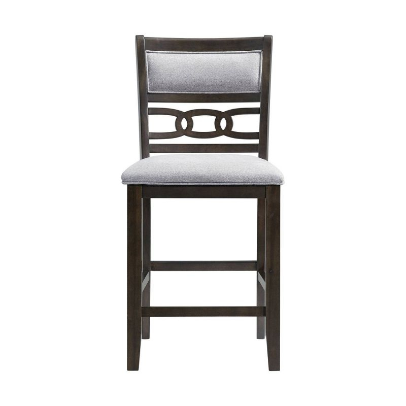 Set of 2 Taylor Counter Height Barstools Walnut - Picket House Furnishings: Upholstered, Armless