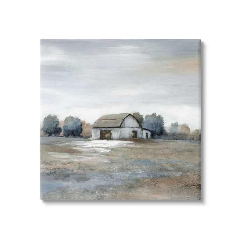 Stupell Industries Countryside Barn Neutral Tones Canvas Wall Art By Nan