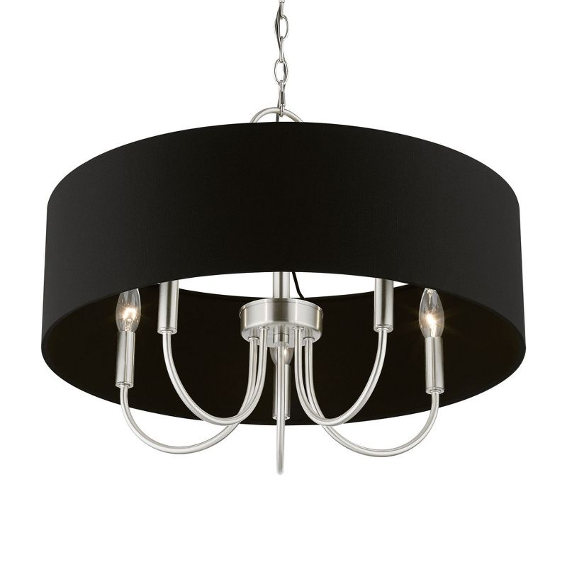 Livex Lighting Huntington 5 - Light Pendant in  Brushed Nickel