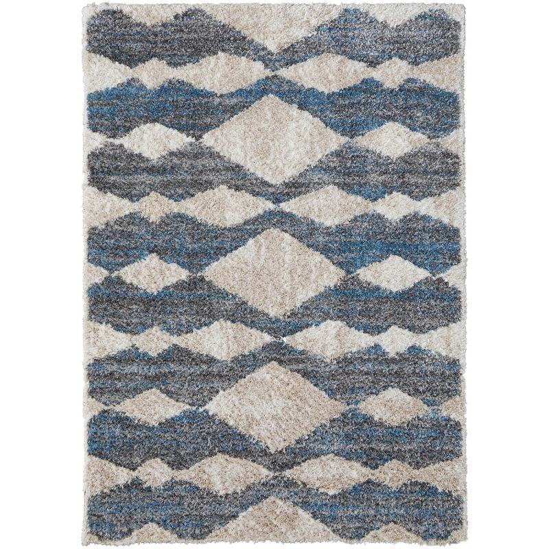 Mynka Transitional Diamond Area Rug