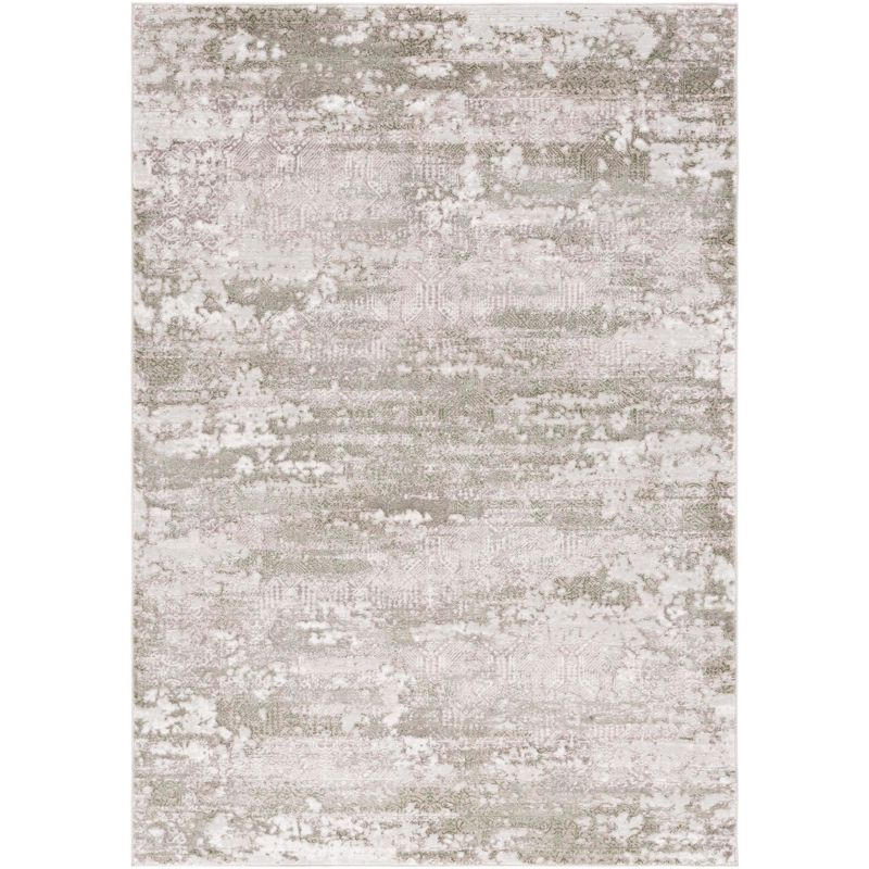 Meadow 500 MDW585 Power Loomed Indoor Area Rug - Beige/Sage - 9'x12' - Safavieh