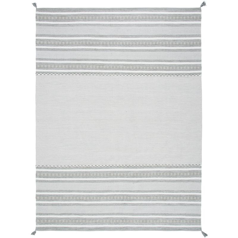 Montauk MTK215 Hand Woven Area Rug - Grey/Ivory - 8'9"x11'9" - Safavieh.