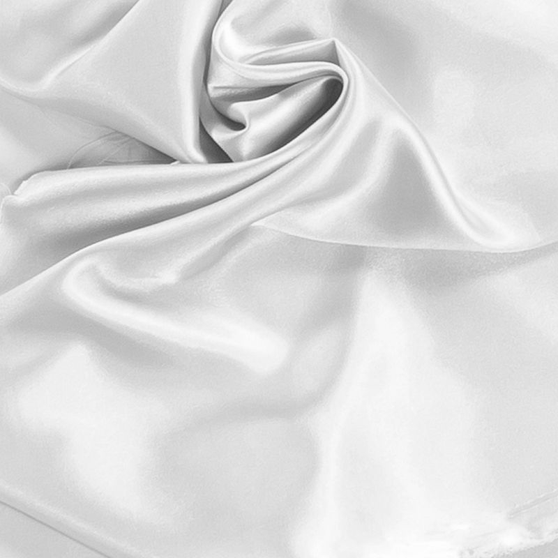 Queen Satin Sheet Set White - Belles & Whistles