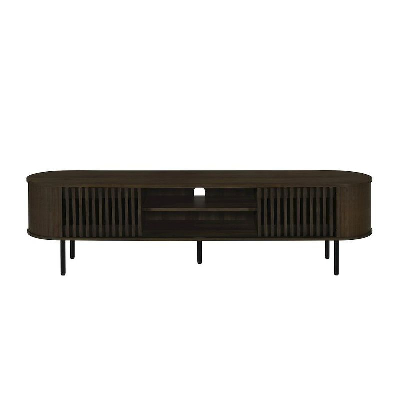 New Classic Furniture, Brax Walnut TV Stand, Brown