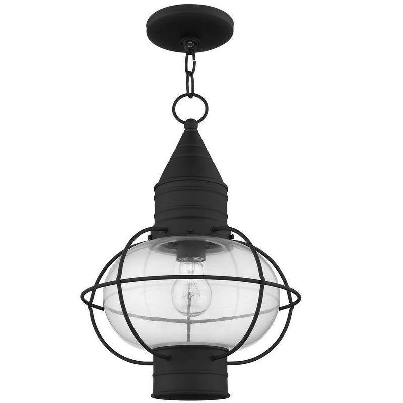 Livex Lighting Newburyport 1 - Light Pendant in  Black