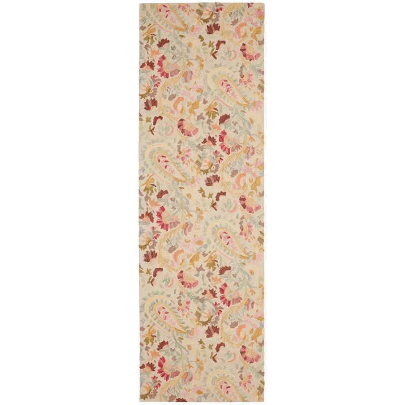 Ines Multi Hand Micro Hooked Wool Rug