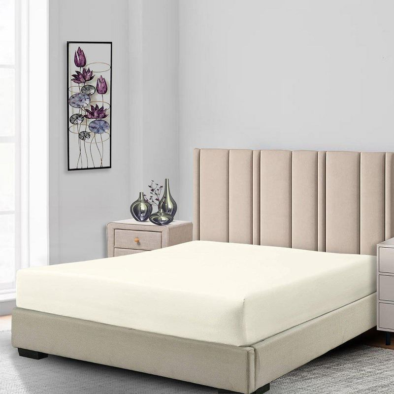 Low Profile Fitted Sheet (7-10 Inches) 650 Thread Count White Full