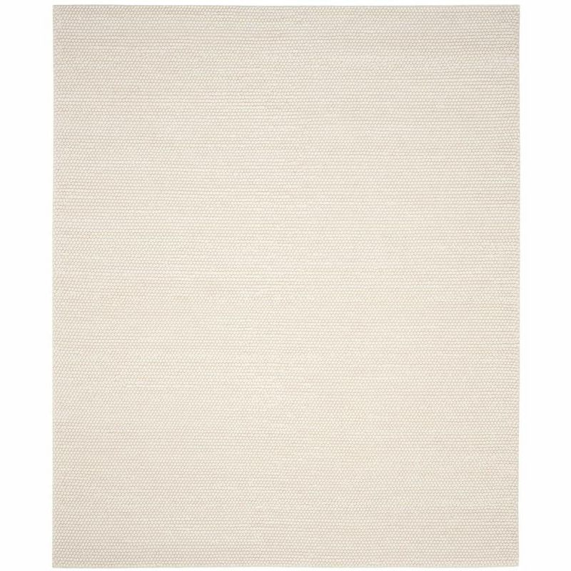 Natura NAT620 Hand Woven Indoor Area Rug - Ivory - 8'x8' - Safavieh