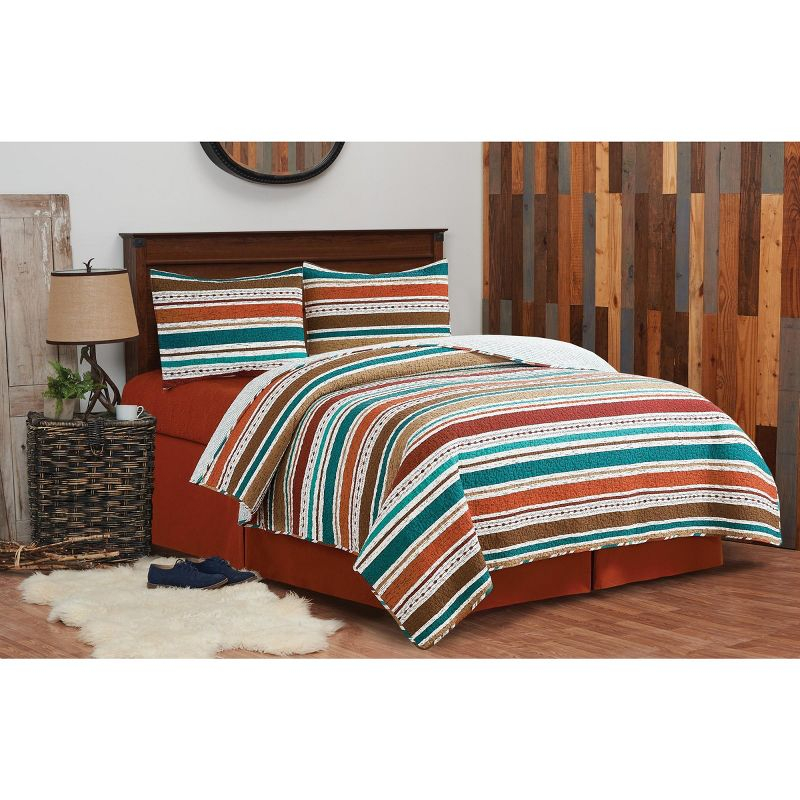 C&F Home Ezekiel Ridge F/Q Quilt Set
