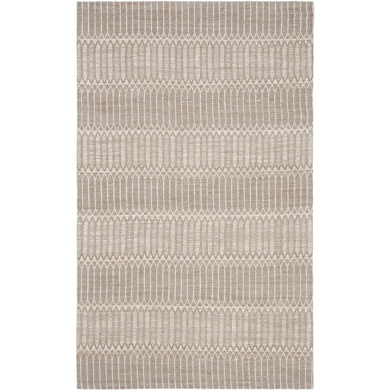 Marbella MRB124 Hand Loomed Indoor Accent Rug - Camel/Grey - 3'x5' - Safavieh