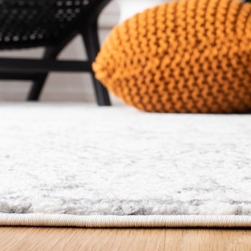 Tulum TUL610 Power Loomed Area Rug - Ivory/Grey - 8'x10' - Safavieh.
