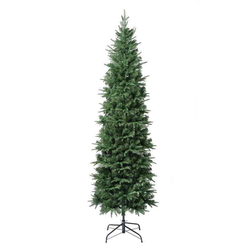 National Tree Company 7.5' Slim Unlit Duxbury Artificial Christmas Tree: Feel Real® Technology, Indoor Use