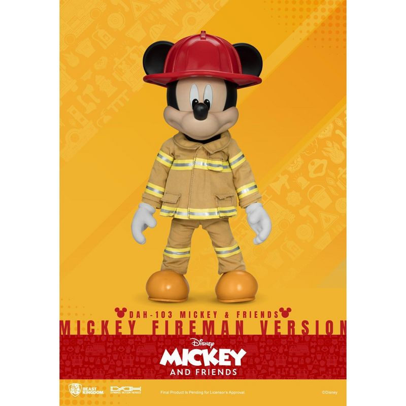 Mickey & Friends Mickey Fireman Version (Dynamic 8ction Hero)