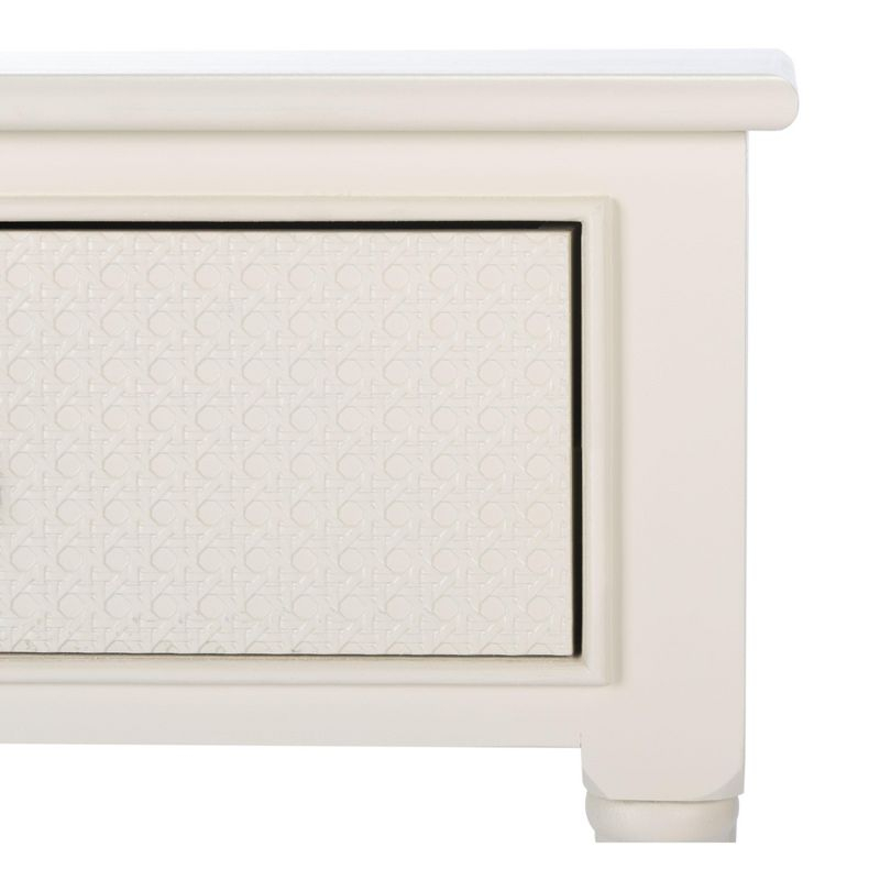Haines 2 Drawer Console Table - White - Safavieh