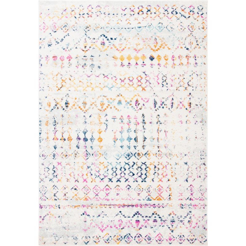 Tulum TUL240 Power Loomed Indoor Area Rug - Ivory/Gold - 8'x10' - Safavieh