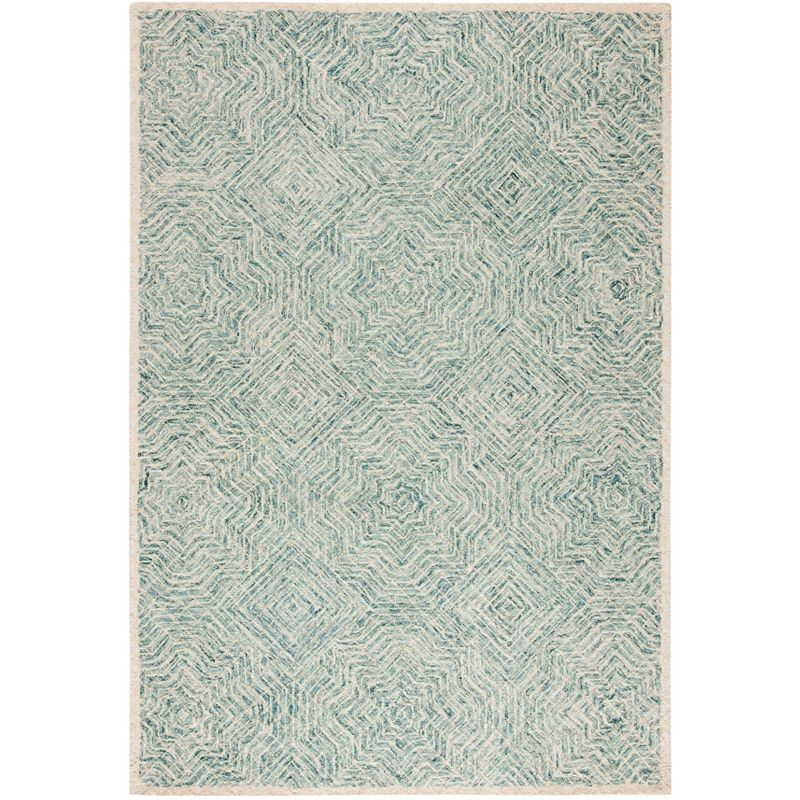 Capri CPR215 Tufted Indoor Accent Rug - Blue/Ivory - 3'x5' - Safavieh