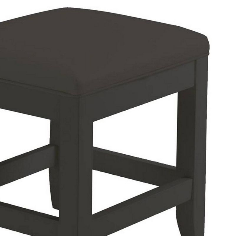 Bedford Vanity Bench Black - Homestyles