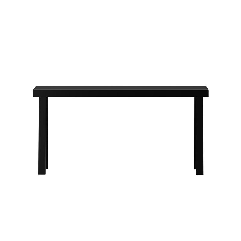 Plank+Beam Solid Wood 66" Console Table, Classic Entryway Table, Narrow Foyer Table