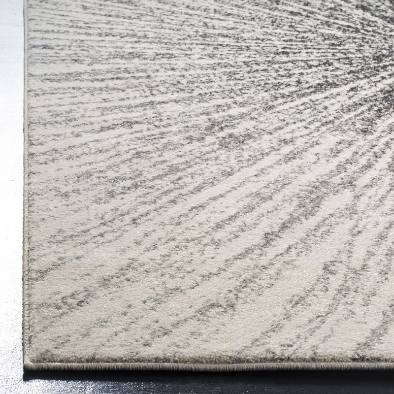 Evoke EVK228 Power Loomed Indoor Area Rug - Black/Ivory - 8'x10' - Safavieh