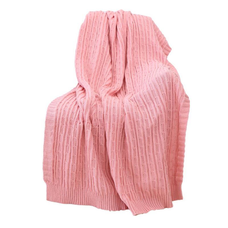 Legacy Decor Knitted Throw Blanket