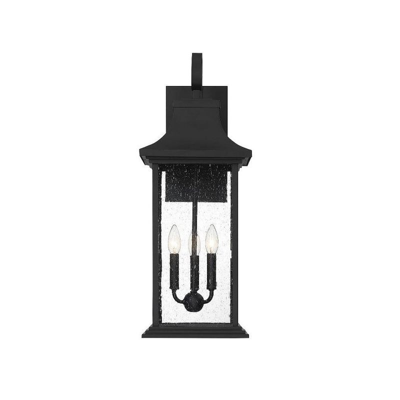Savoy House Hancock 3 - Light Wall Light in  Matte Black
