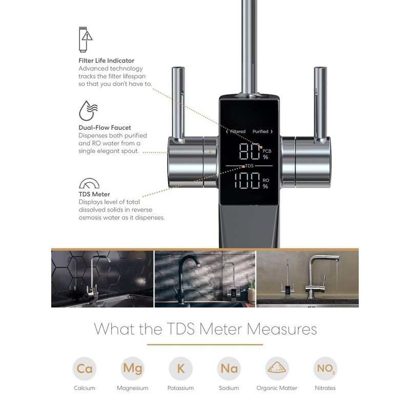 BRIO Tankless Commercial Reverse Osmosis System 700 GPD Wood