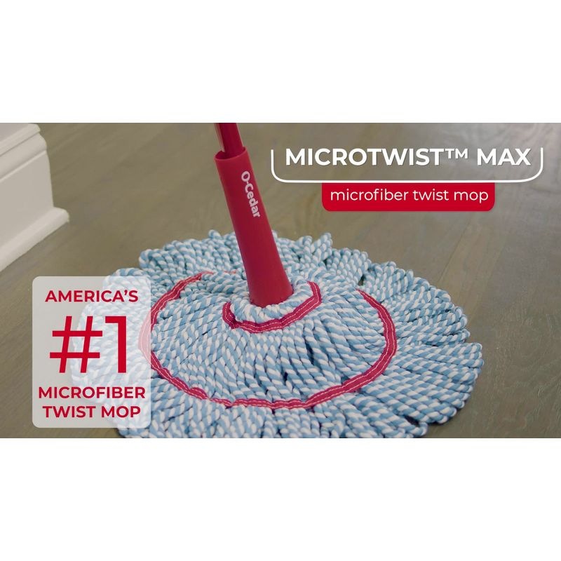 O-Cedar Assembled MicroTwist Max Mop
