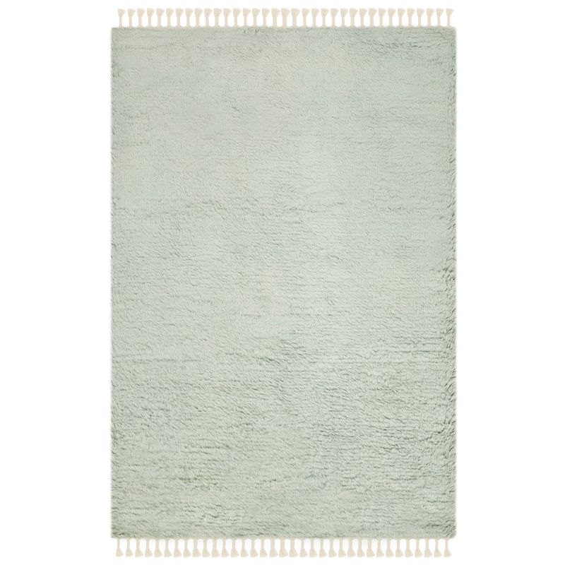 Casablanca CSB150 Hand Knotted Indoor Area Rug - Blue - 4'x6' - Safavieh