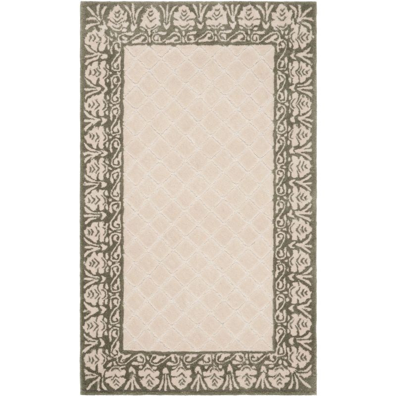 Safavieh Harrison Total Performance Hand Hooked Performance Bordered Rug