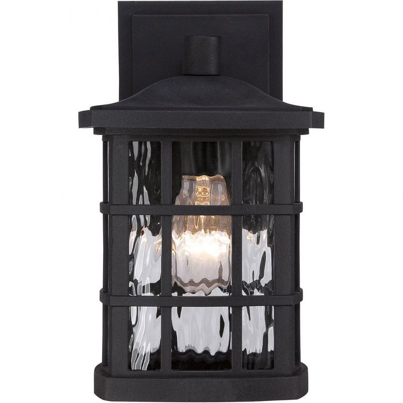 Quoizel Lighting Stonington 1 - Light Sconce in  Mystic Black
