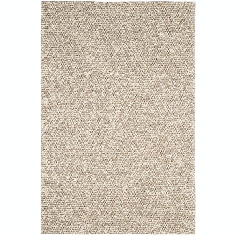 Natura NAT623 Hand Woven Indoor Area Rug - Beige - 4'x6' - Safavieh.