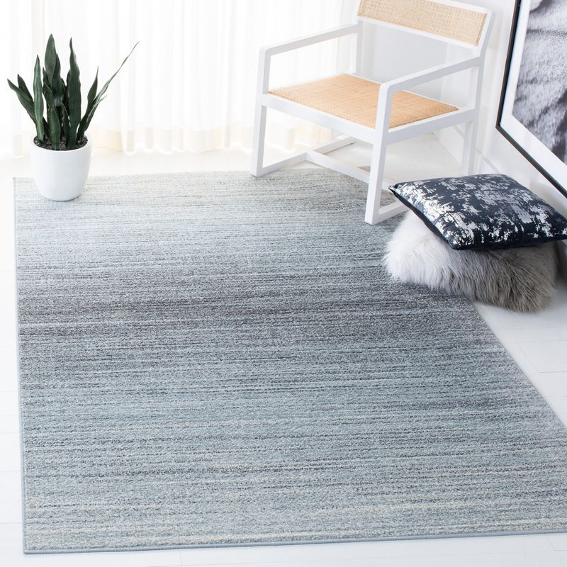 Adirondack ADR142 Machine Made Indoor Area Rug - Grey/Light Grey - 4'x6' - Safavieh