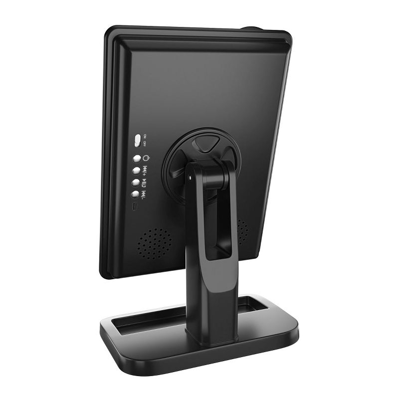 Impressions Vanity Touch XL Dimmable LED Makeup Mirror with Bluetooth Black
