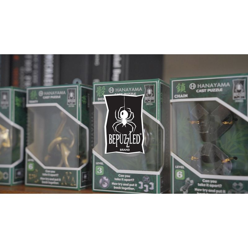 Bepuzzled Hanayama Level 4 Planet Cast Puzzle - 2pc