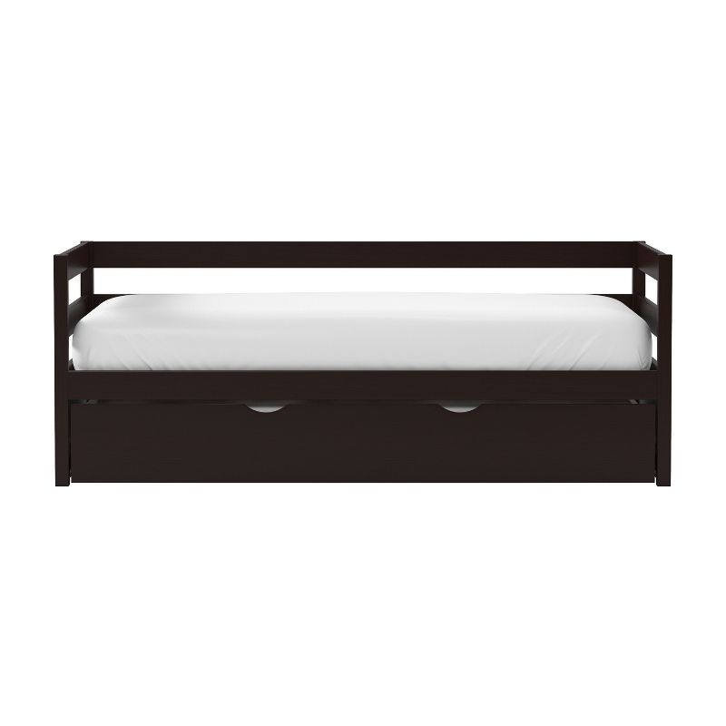 Hillsdale Furniture Twin Kids' Caspian Daybed with Trundle Chocolate