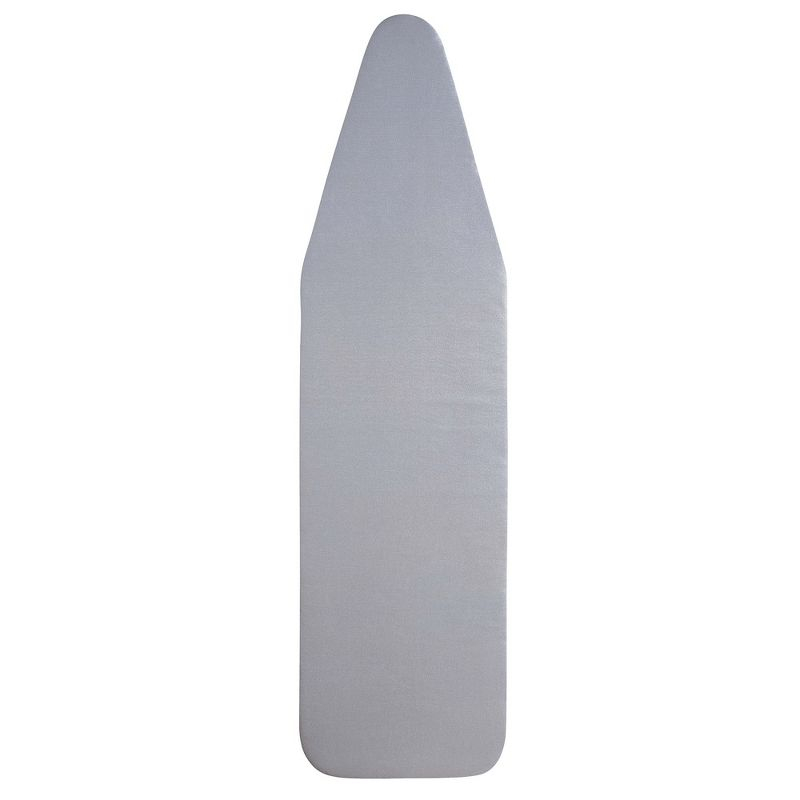 Replacement Ironing Board Cover and Pad for Standard Ironing Boards, Silver Silicone Coated