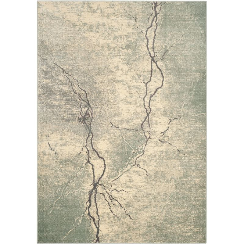 Constellation Vintage CNV748 Loomed Indoor Area Rug - Light Grey/Multi - 5'3"x7'6" - Safavieh