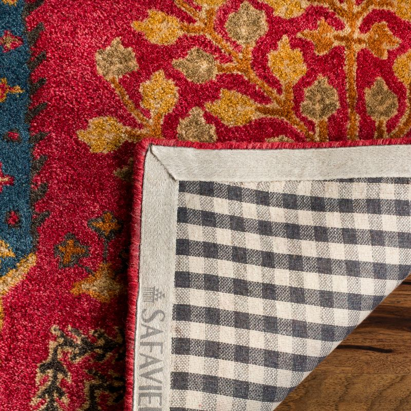 Heritage HG418 Hand Tufted Area Rug - Red/Multi - 3'x5' - Safavieh.