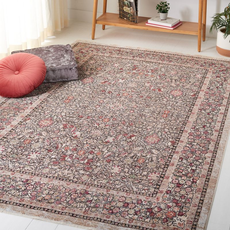 Crimson CMS272 Loomed Indoor Area Rug - Beige/Brown - 9'x12' - Safavieh