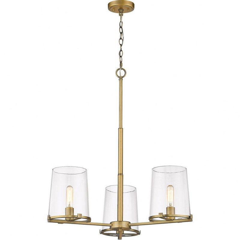 Z-Lite Callista 3 - Light Chandelier in  Rubbed Brass