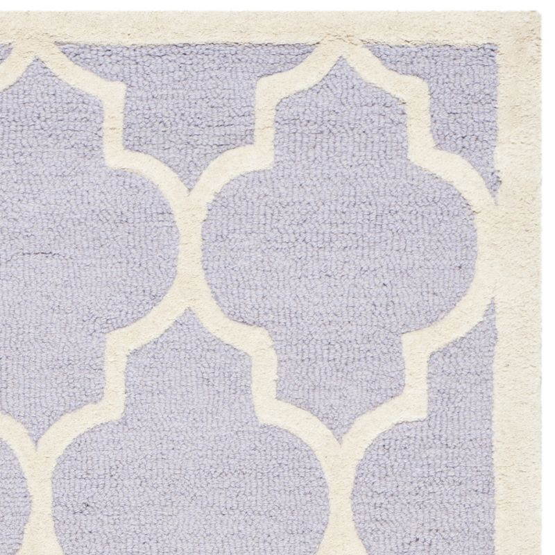 Cambridge CAM134 Tufted Indoor Area Rug - Lavander/Ivory - 5'x8' - Safavieh