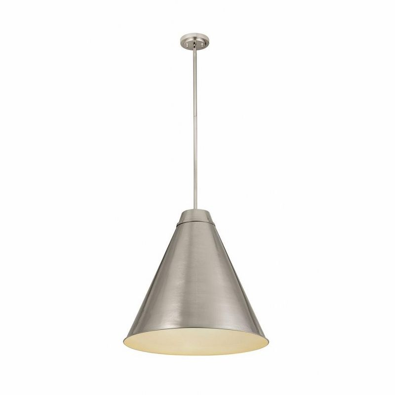 Z-Lite Eaton 1 - Light Pendant in  Brushed Nickel