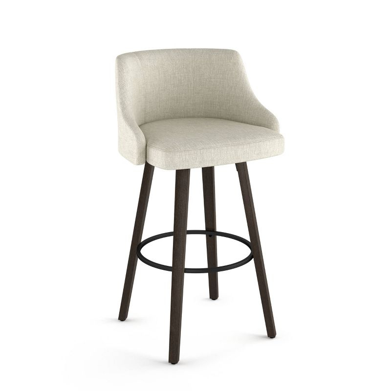 26.88" Ramon Swivel Counter Height Barstool - Amisco
