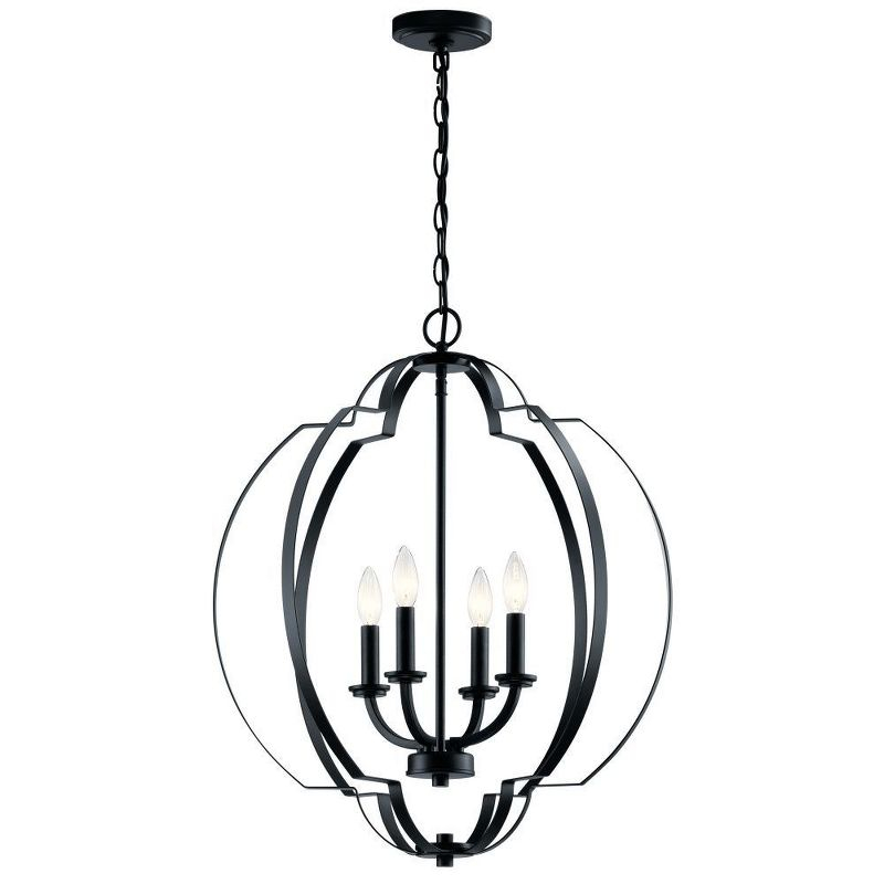 Kichler Lighting Voleta 4 - Light Pendant in  Black